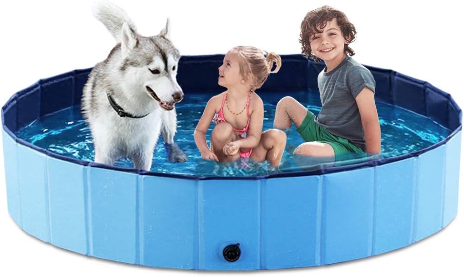 Jasonwell Foldable Dog Pool — dog water toy