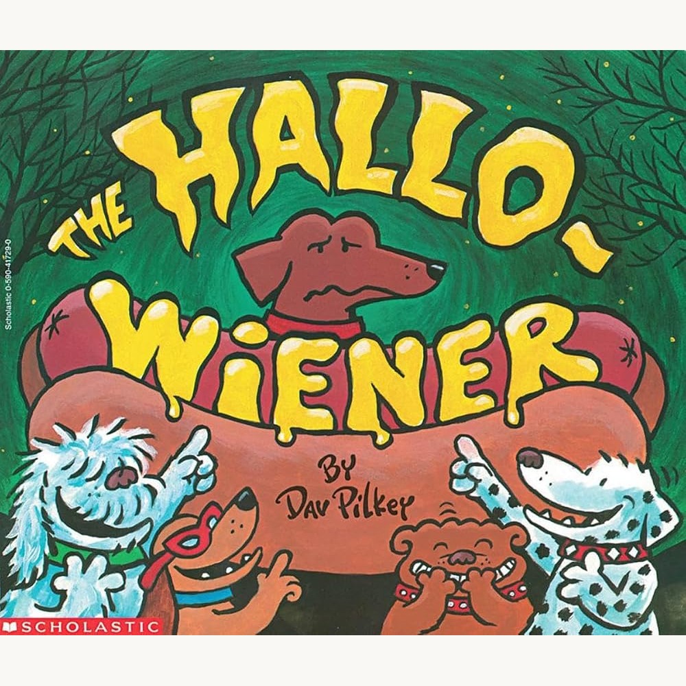 The Hallo-Wiener by Dav Pilkey — book cover