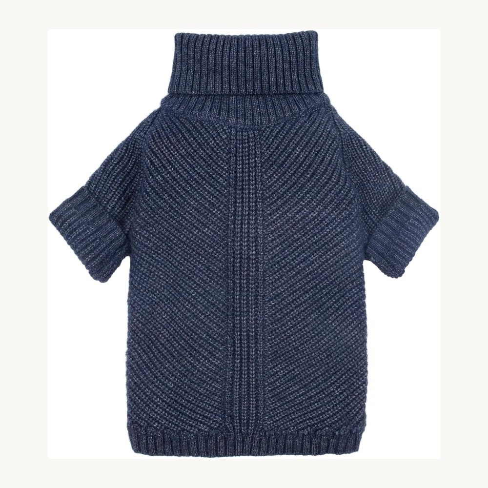 Fitwarm turtleneck knit dog sweater