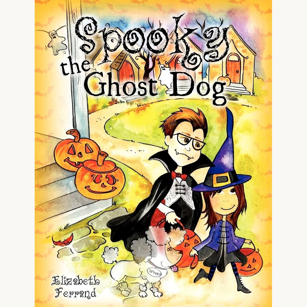 Spooky the Ghost Dog by Elizabeth Ferrand — book cover