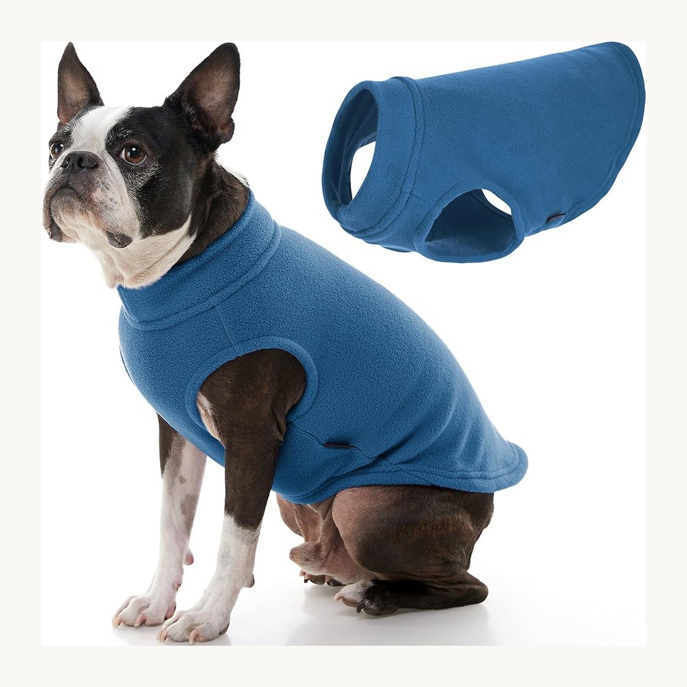 Gooby stretch fleece dog vest