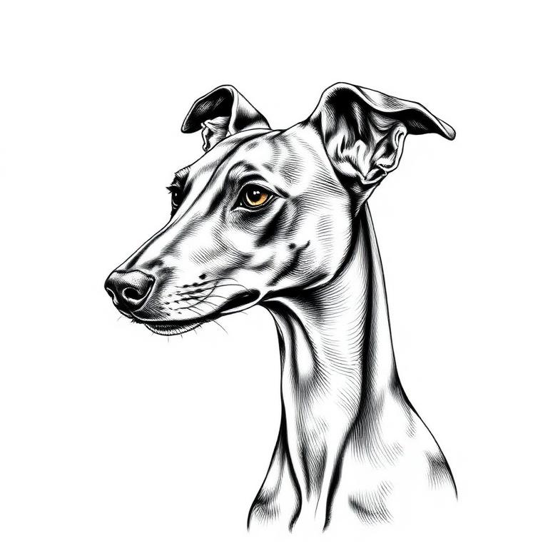 Hand-drawn sketch of Lorenzo